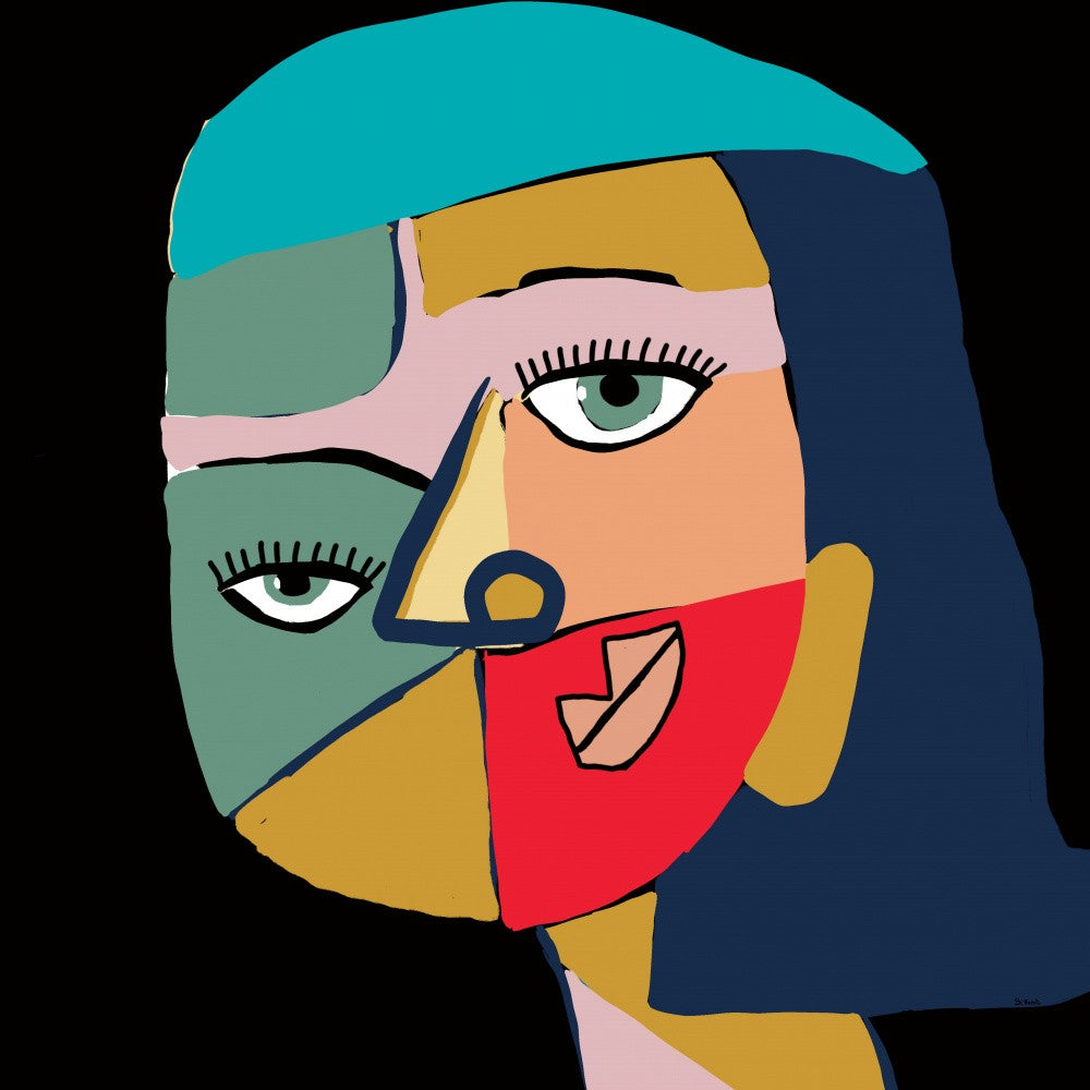 Face of woman