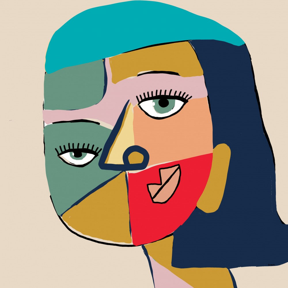 Face of woman