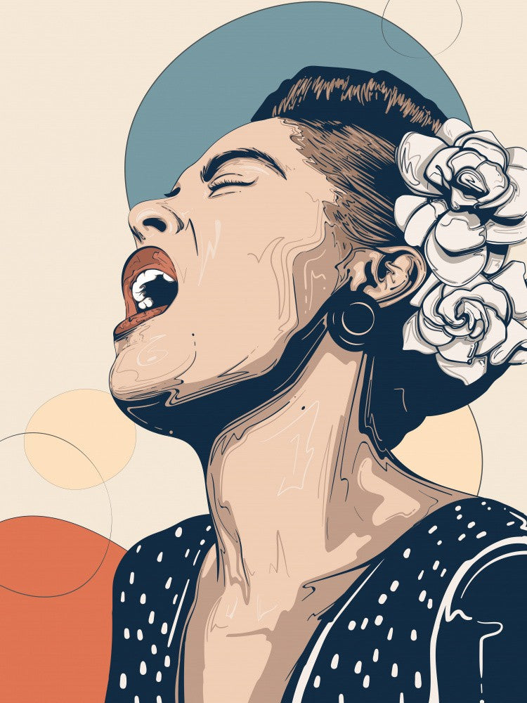 Billie Holiday Portrait