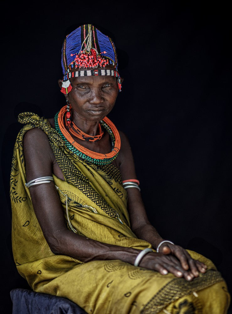 Jiye Woman portrait, South Sudan