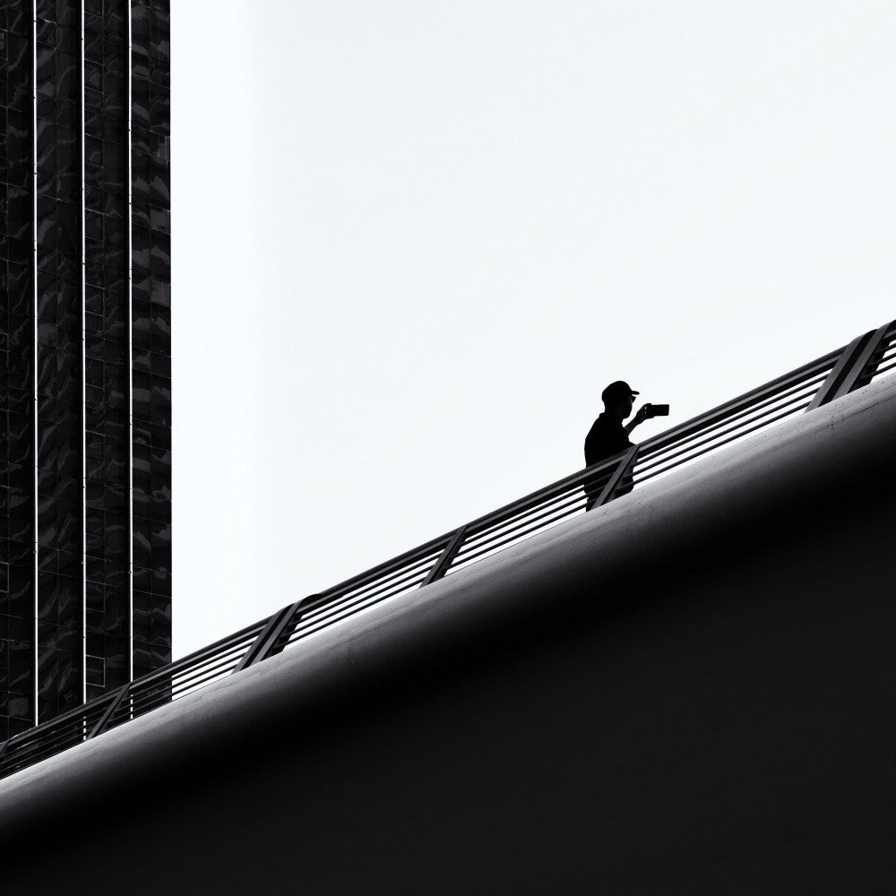 man on the bridge