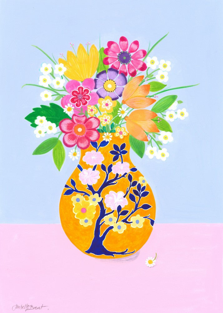 Floral Harmony Vase