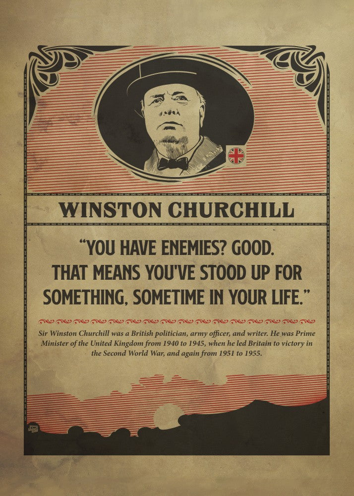 Churchill Print