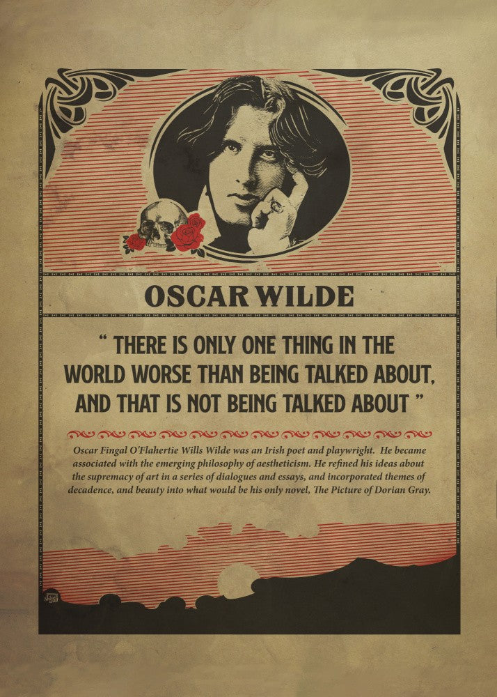 Oscar Wilde Print