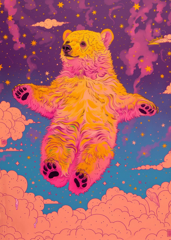 Orange Bear Morris  relaxing 2