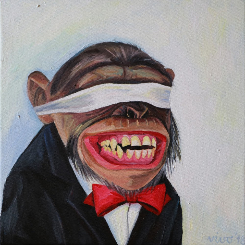 Blindfolded Grin