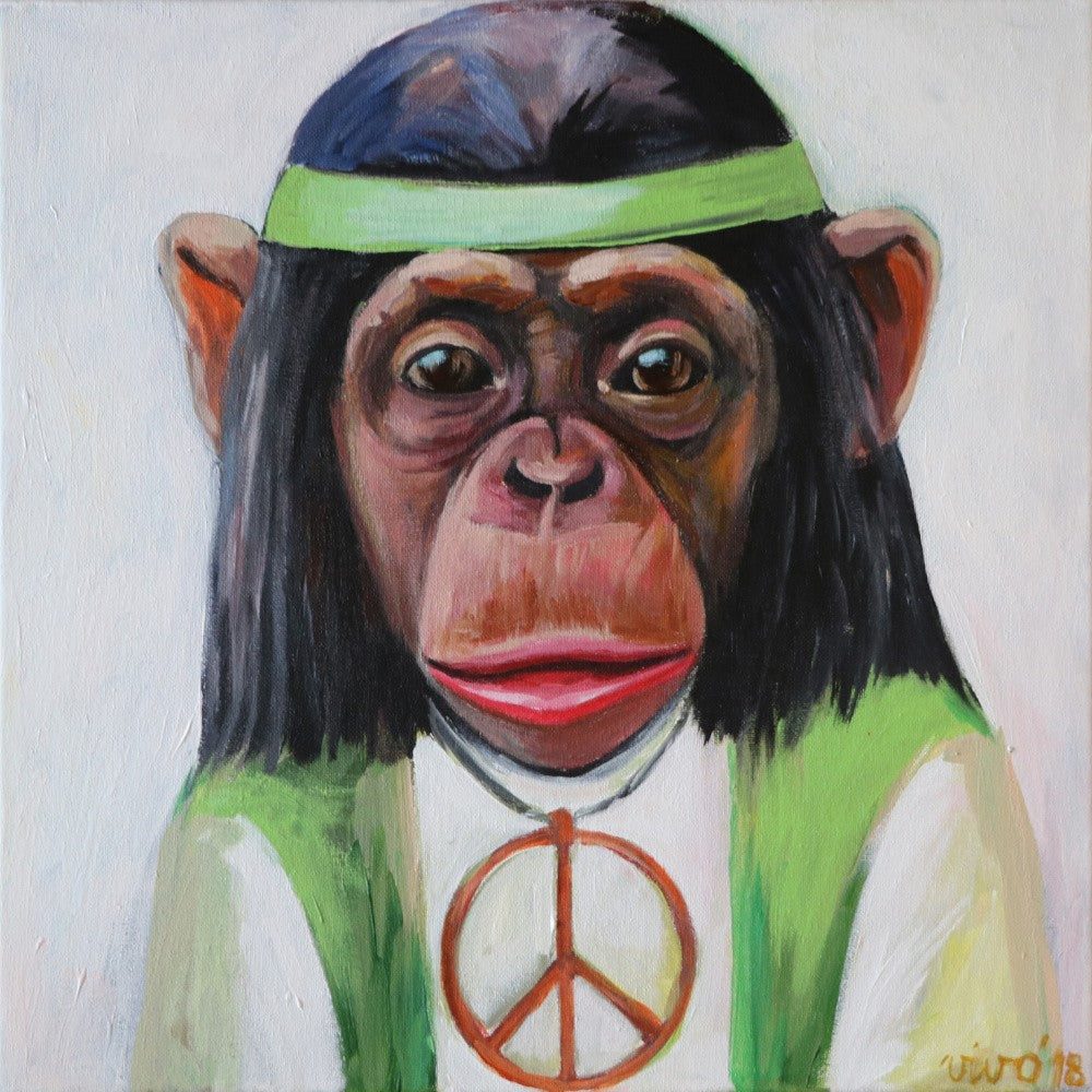Peaceful Primate Vibe