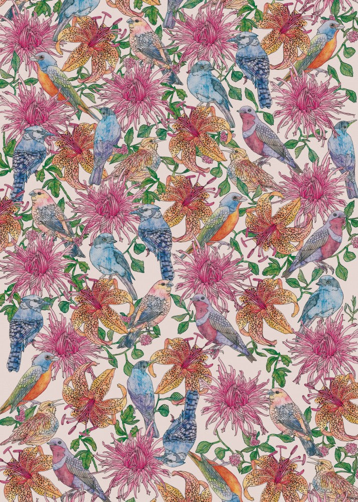 Flowers and Birds