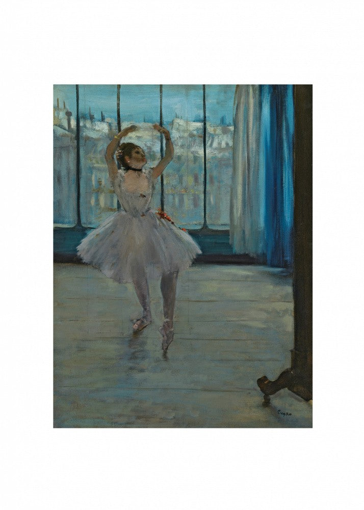 Dancer Posing for a Photographer No.2