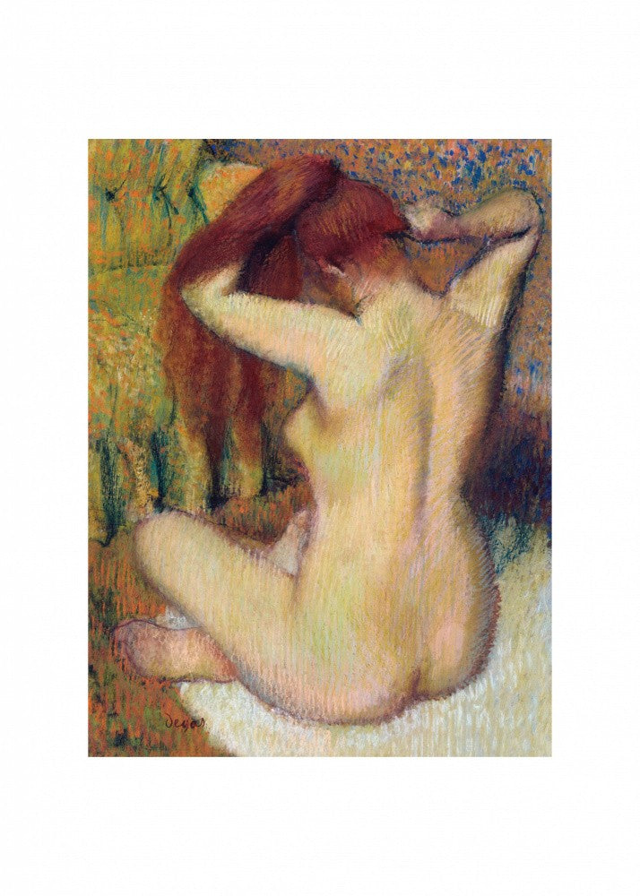 Woman Combing Her Hair No.2