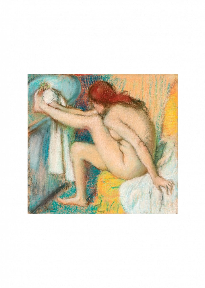 Woman Drying Her Foot No.2