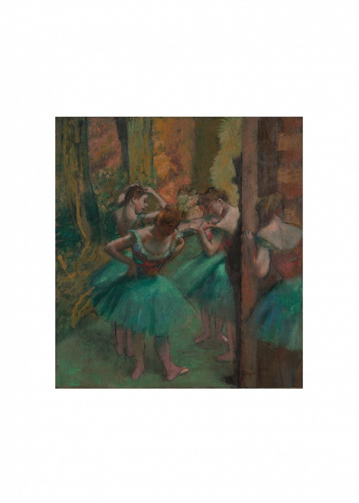 Dancers, Pink and Green No.2