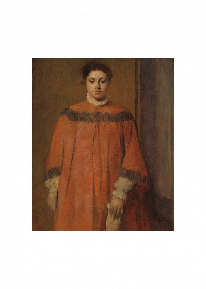 Jeune fille en rouge