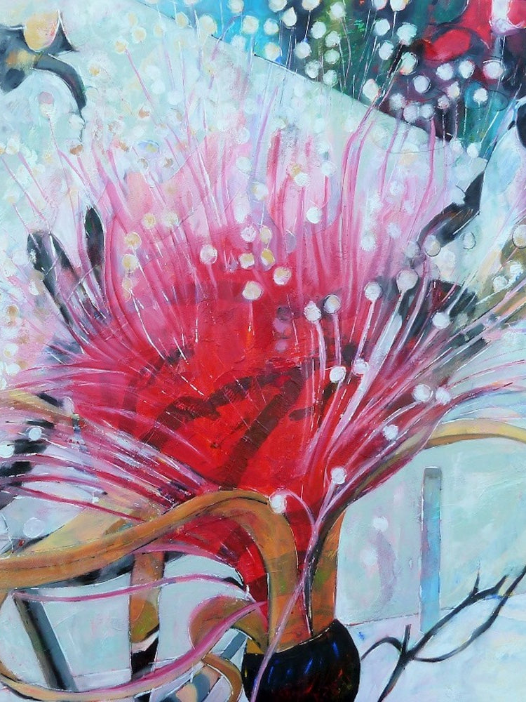  Boufettes 100 X 100 Cm Huile Sur Toie 2021