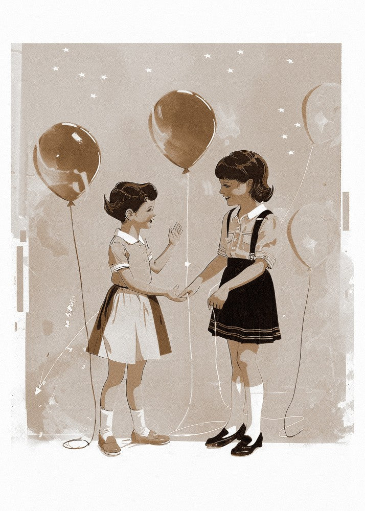 50s Kids at party