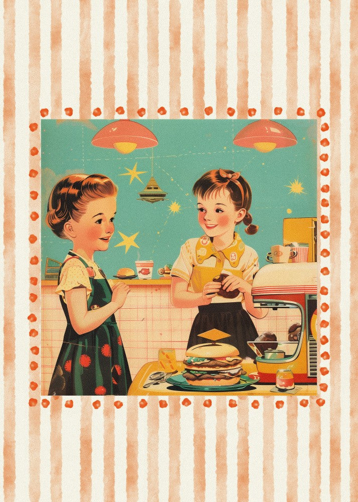 Space Diner stripes