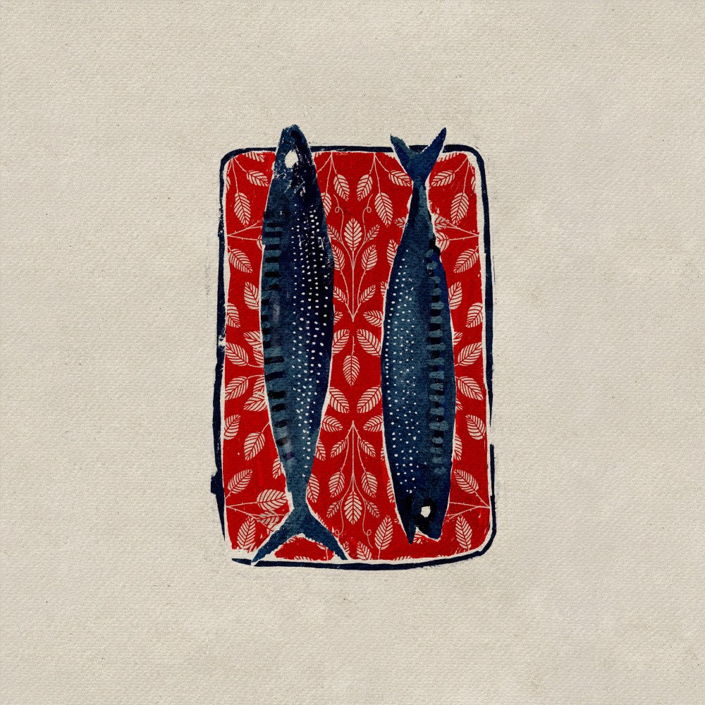 Sardines on Red