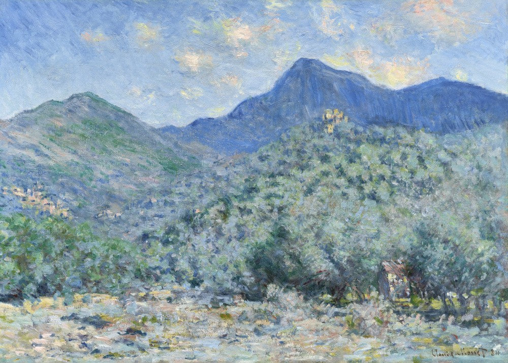 Claude Monet's Valle Buona, Near Bordighera (1884)