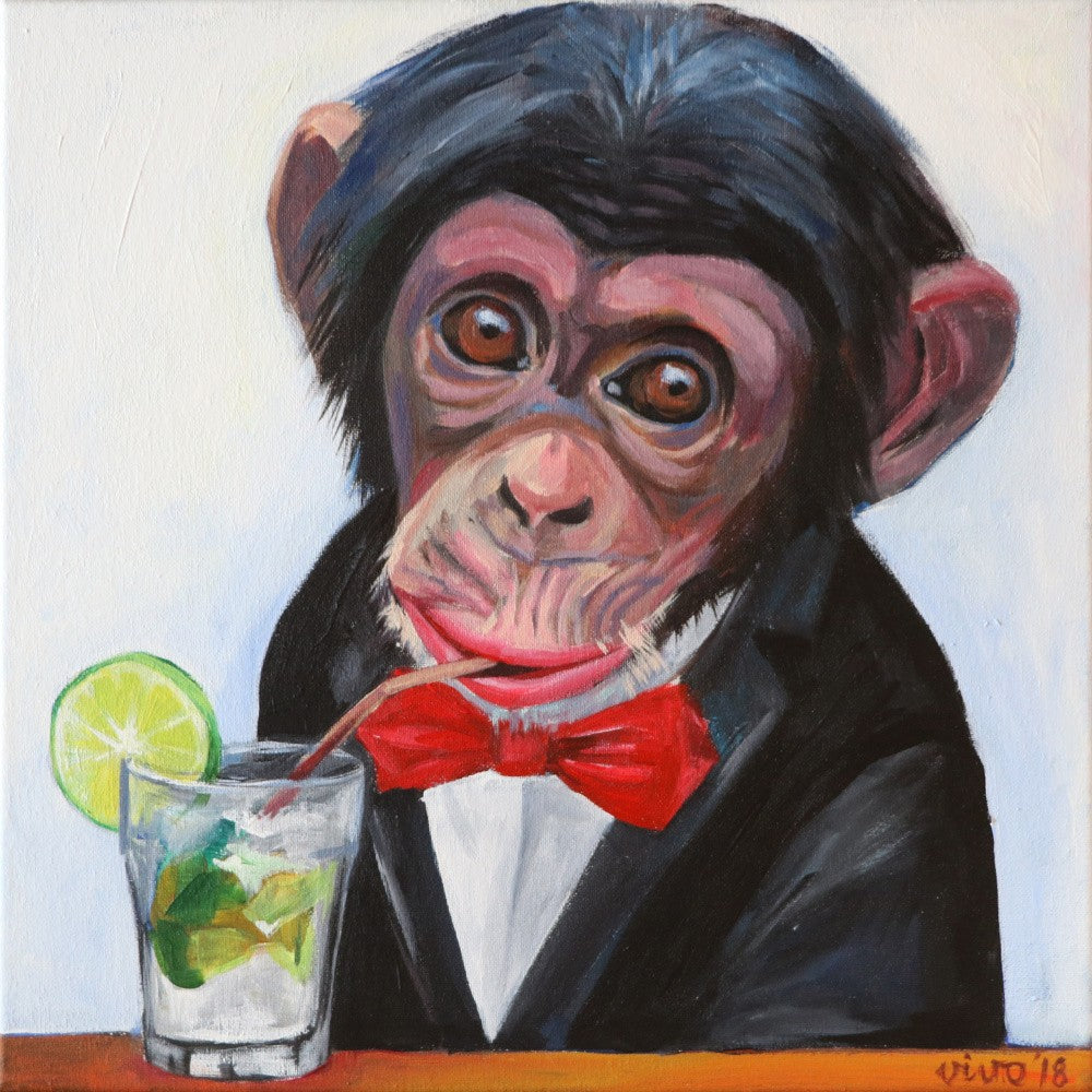 Monkey in a Tuxedo