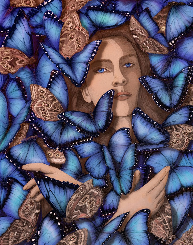 A Moth Among Butterflies Colour Original