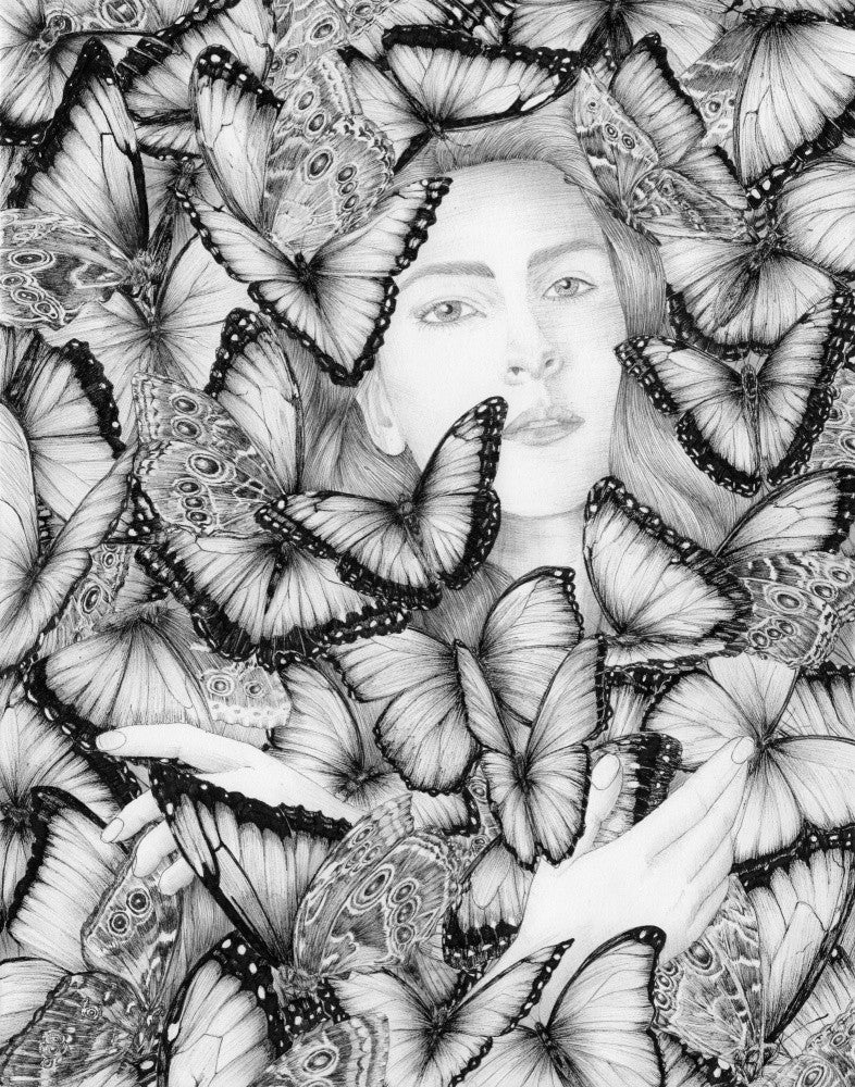 A Moth Amongst Butterflies Original