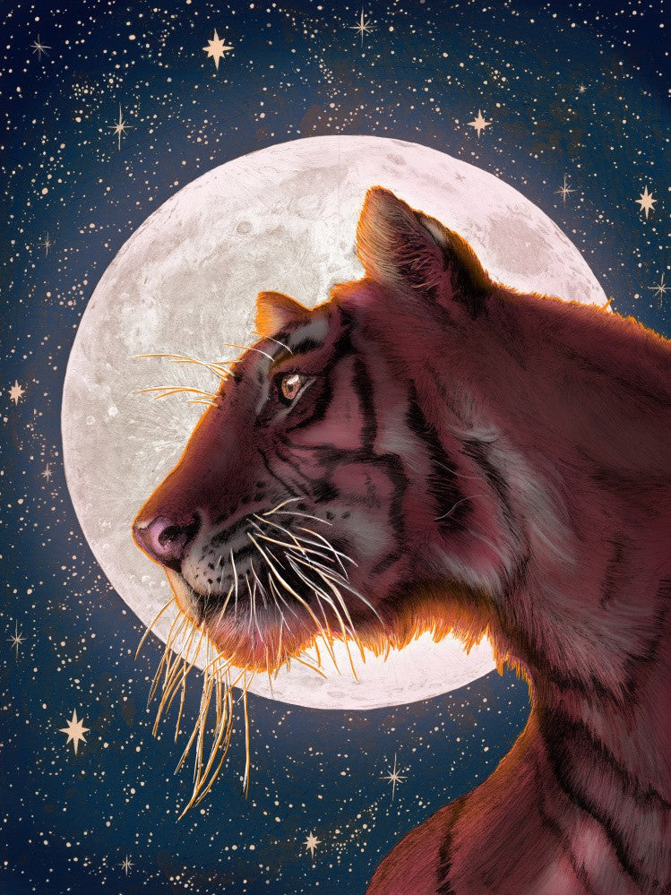 Moon and Tiger Colour Large