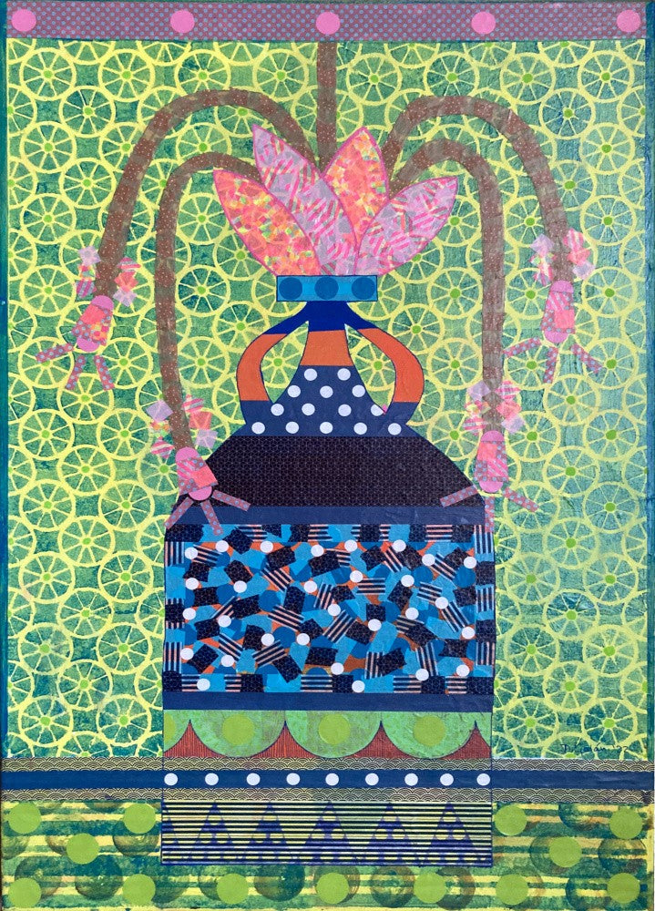 Limes and Flower Vase