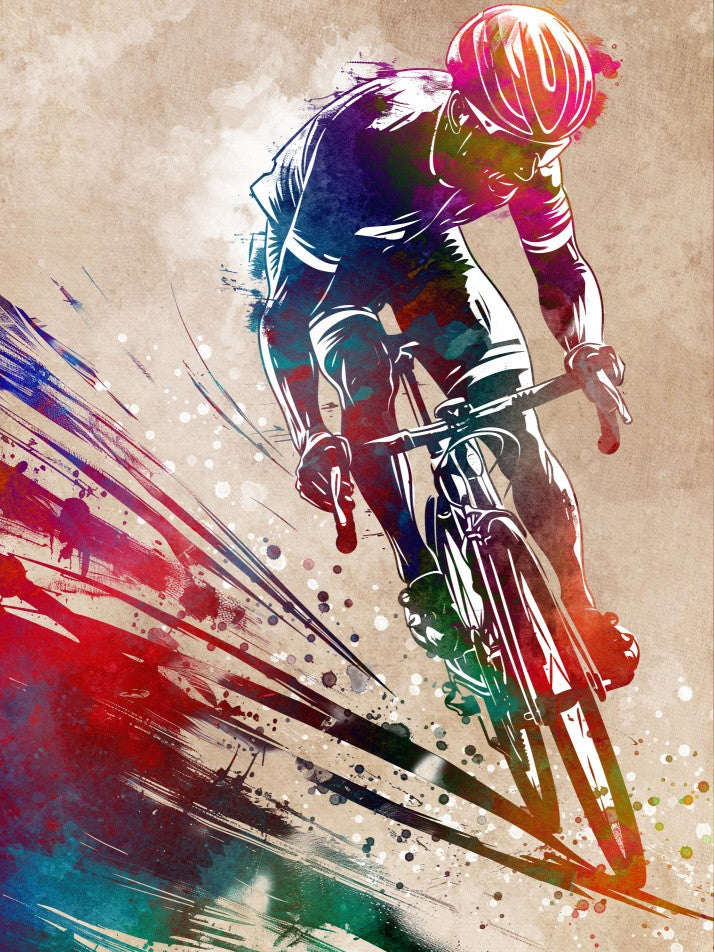 Biker Art Cycling Sport 2