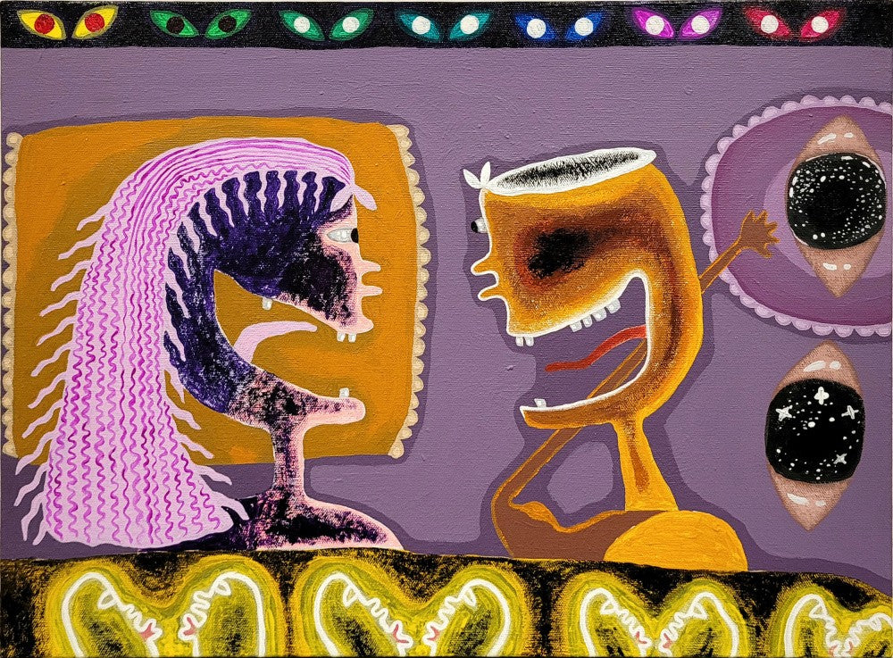 Pillow Talk (Neon Blanket Couple)