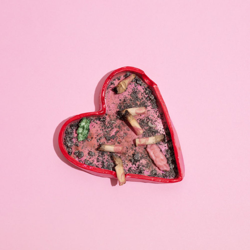Heart ashtray