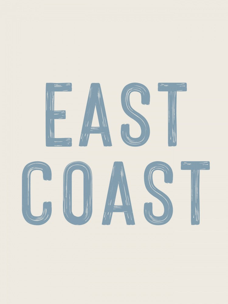 East Coast Sign Blue 1