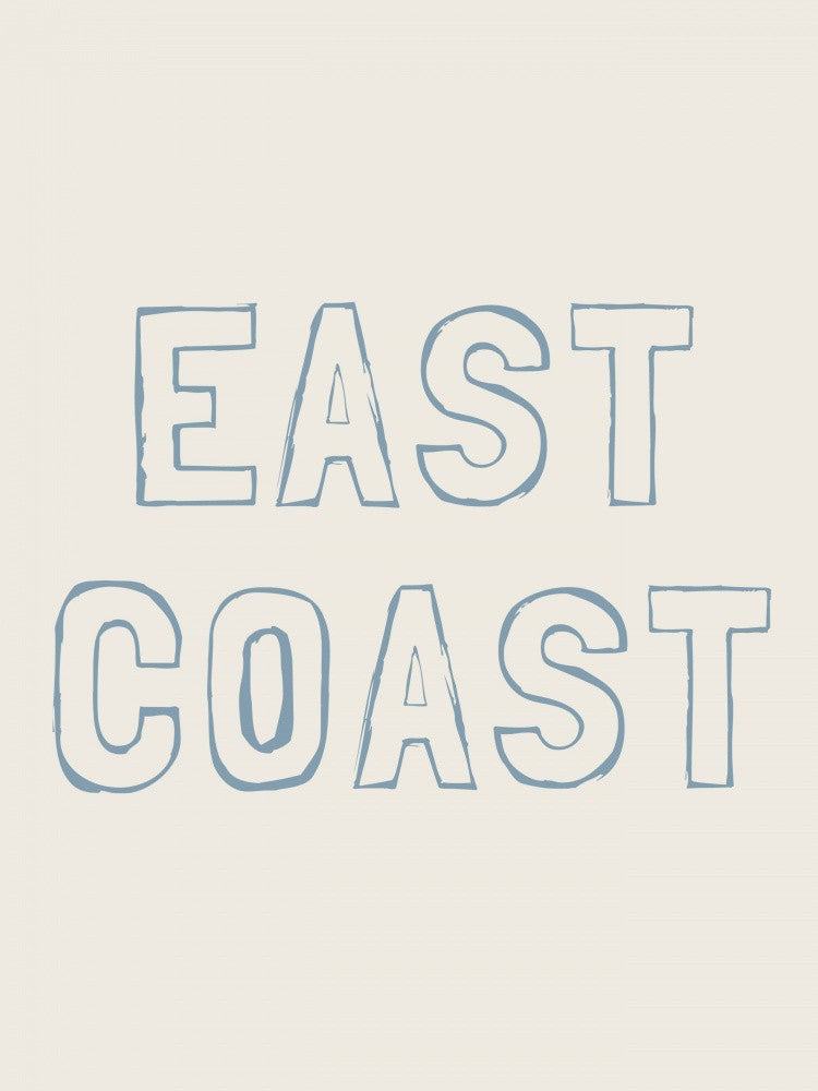 East Coast Sign Blue 5