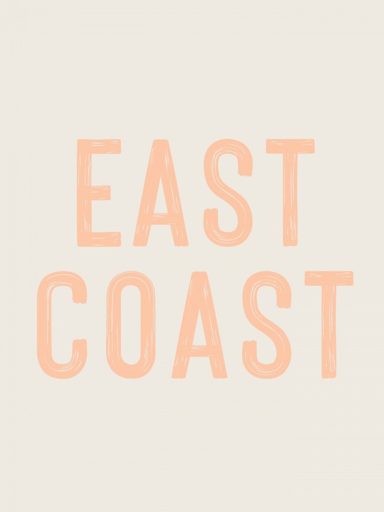 East Coast Sign Peach Fuzz 1