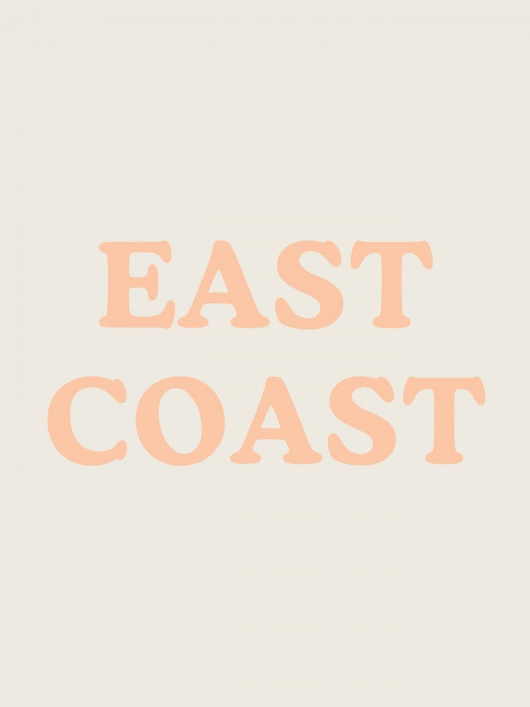 East Coast Sign Peach Fuzz 2