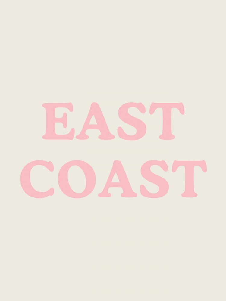 East Coast Sign Pink 2