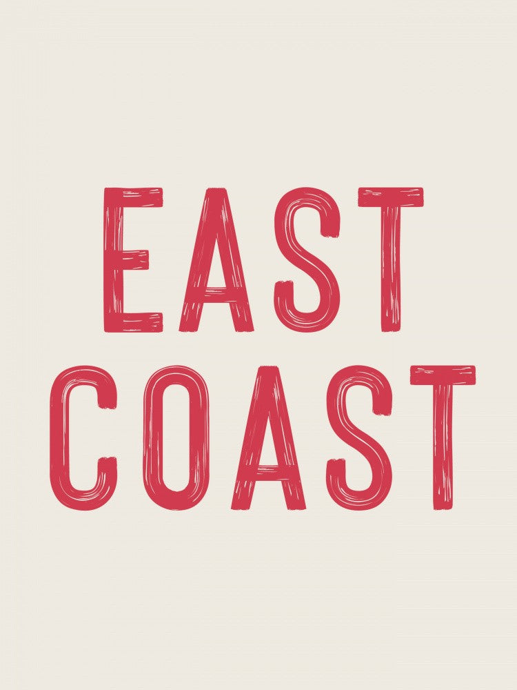 East Coast Sign Red 1
