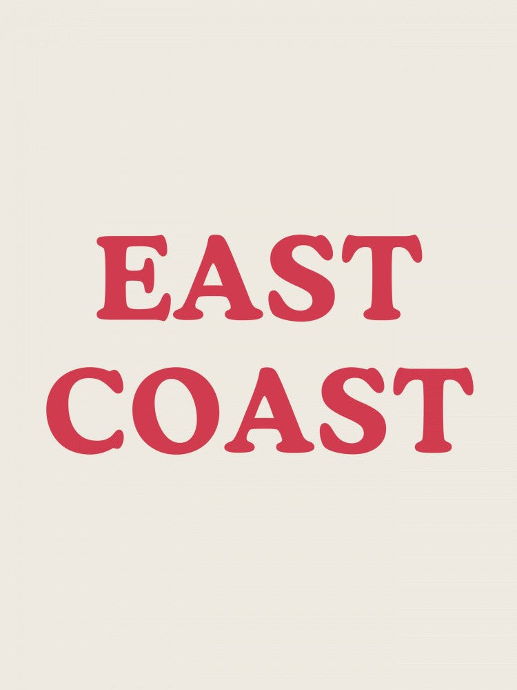 East Coast Sign Red 2