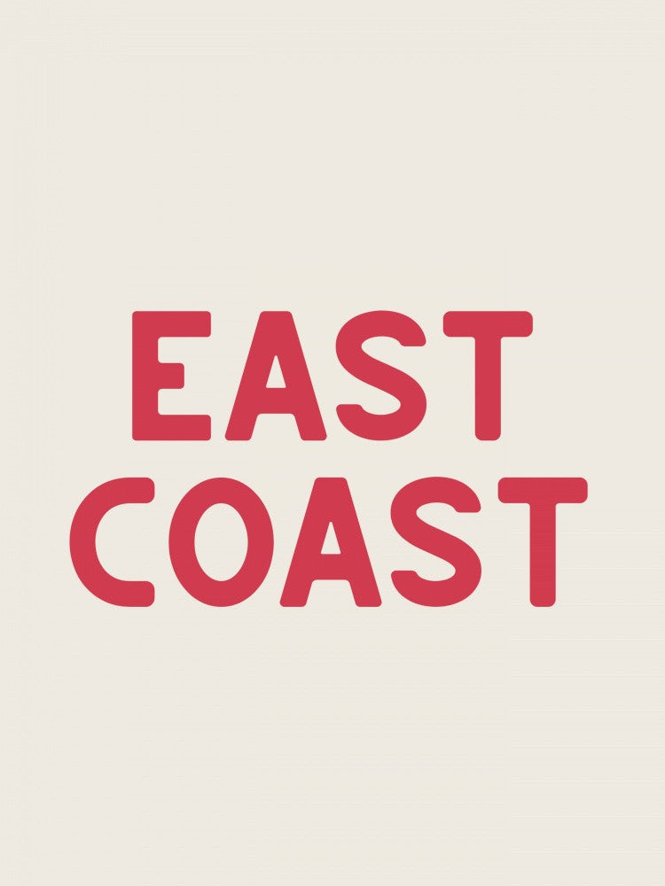 East Coast Sign Red 3