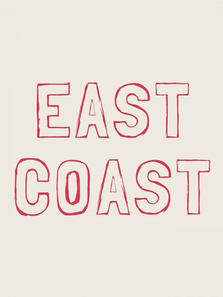 East Coast Sign Red 5