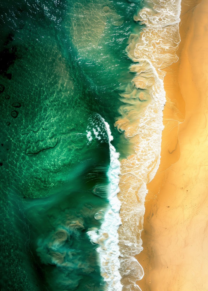 Photography Green Ocean