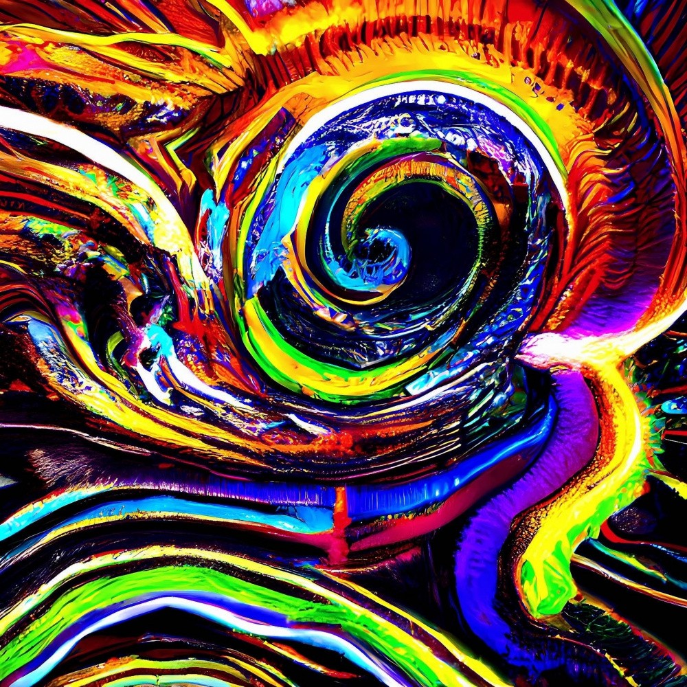 The Psychedelic Vortex of Love's Colors