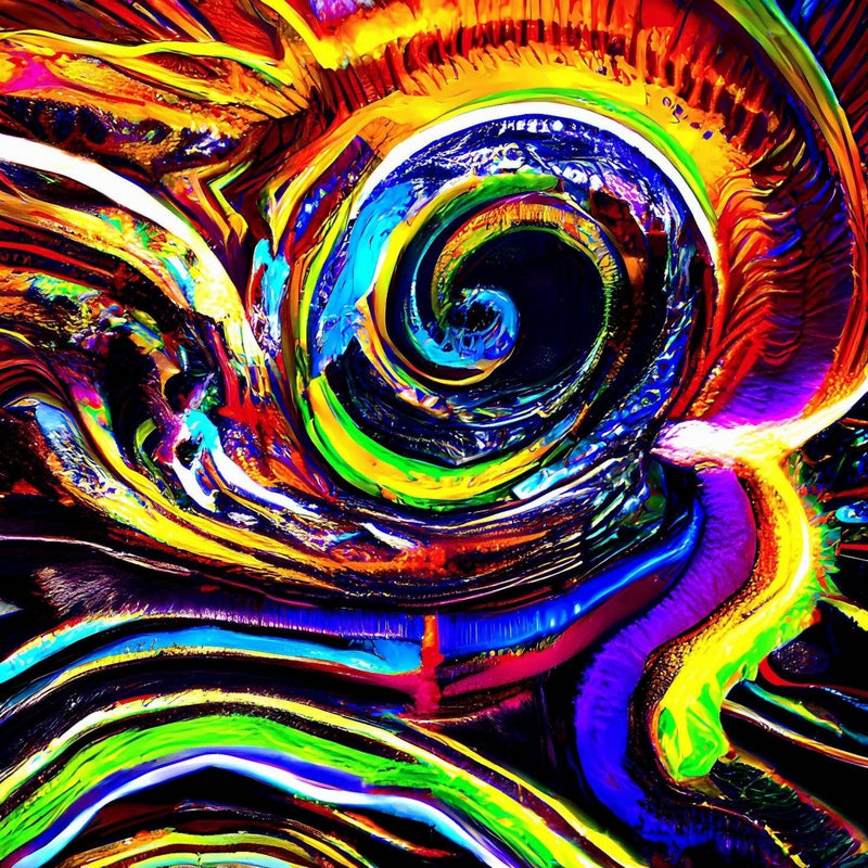 The Psychedelic Vortex of Love's Colors