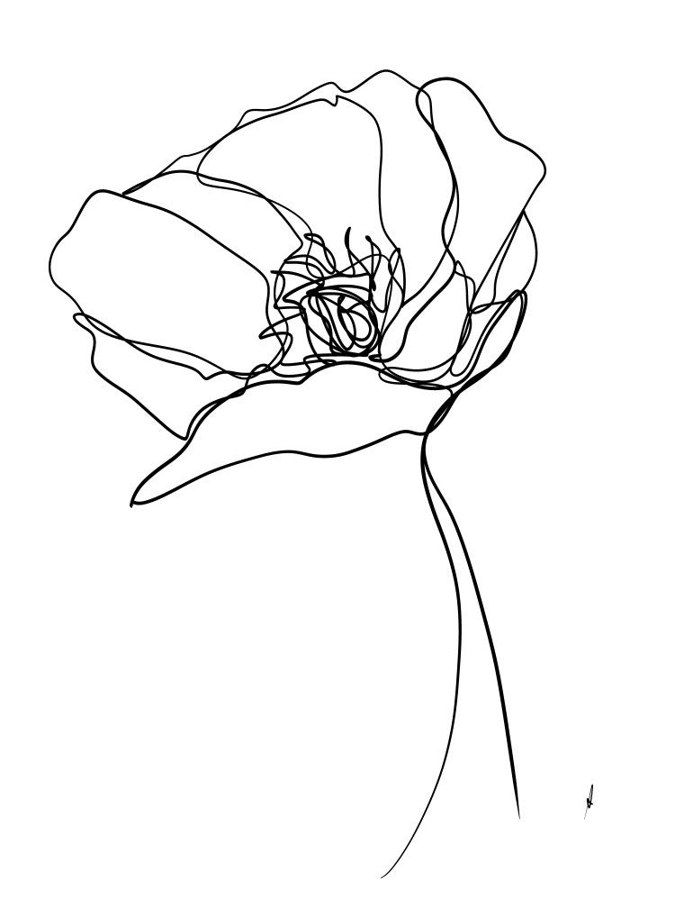 Poppy in One Line