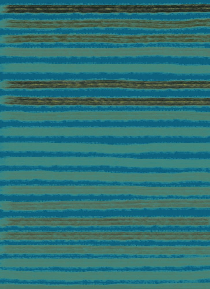 Teal Stripes Symphony