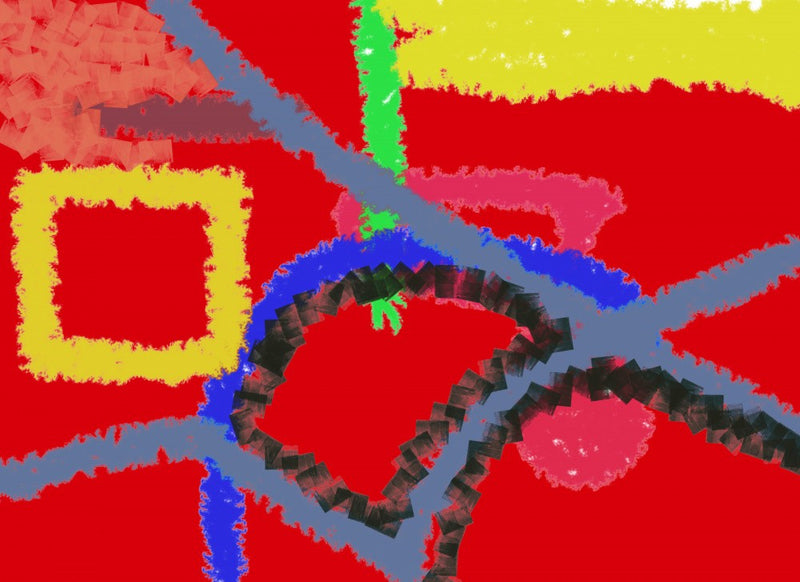 Colorful Chaos Maze