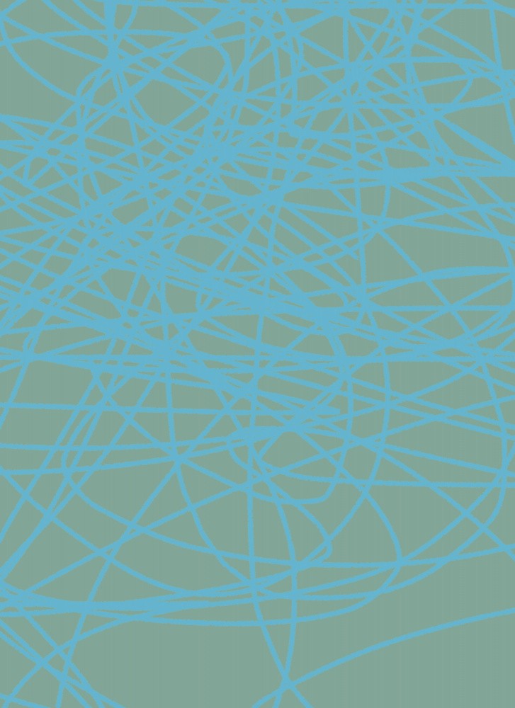 Tangled Blue Paths