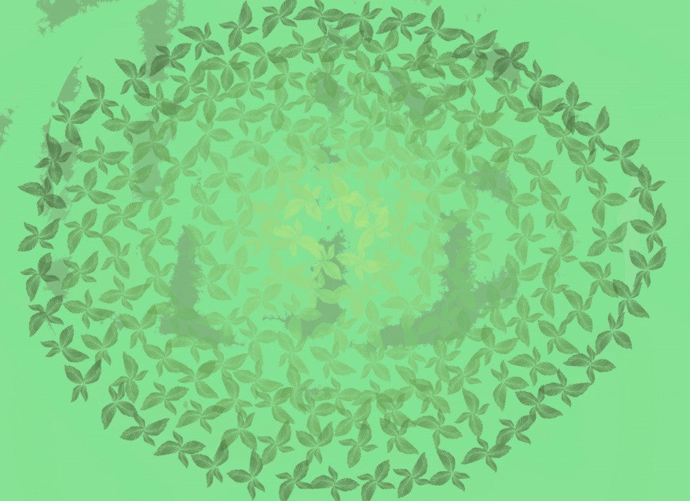 Leafy Mandala Glow