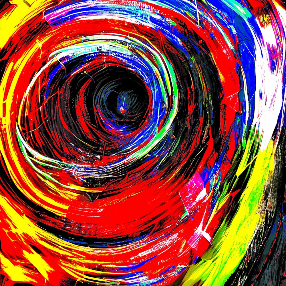 A Colorful Vortex of Love and Reality