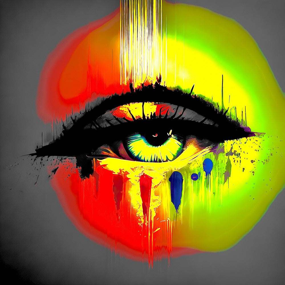 A Dreamy Digital Eye Gazing Into the Spectrum of Love