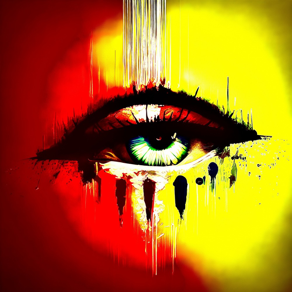 A Single Eye Witnessing the Digital Dreamscape of Love